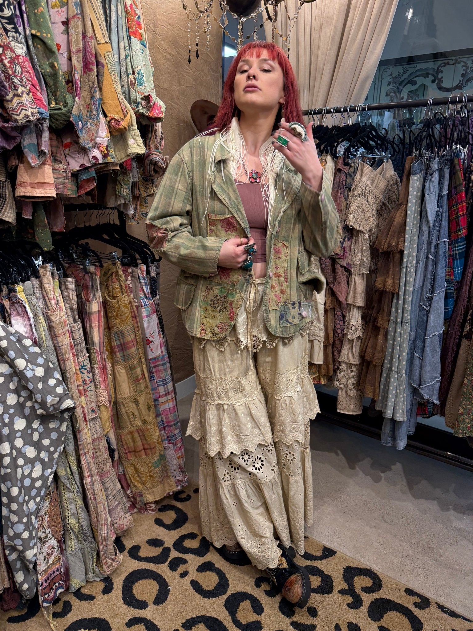 Faded Romance Jacket - ivyandlavyboutique Jaded Gypsy