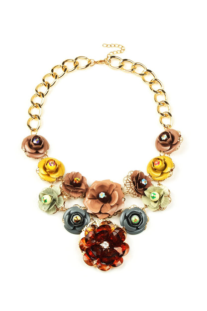 Fall Into Spring Necklace - ivyandlavyboutique Eye Candy Los Angeles