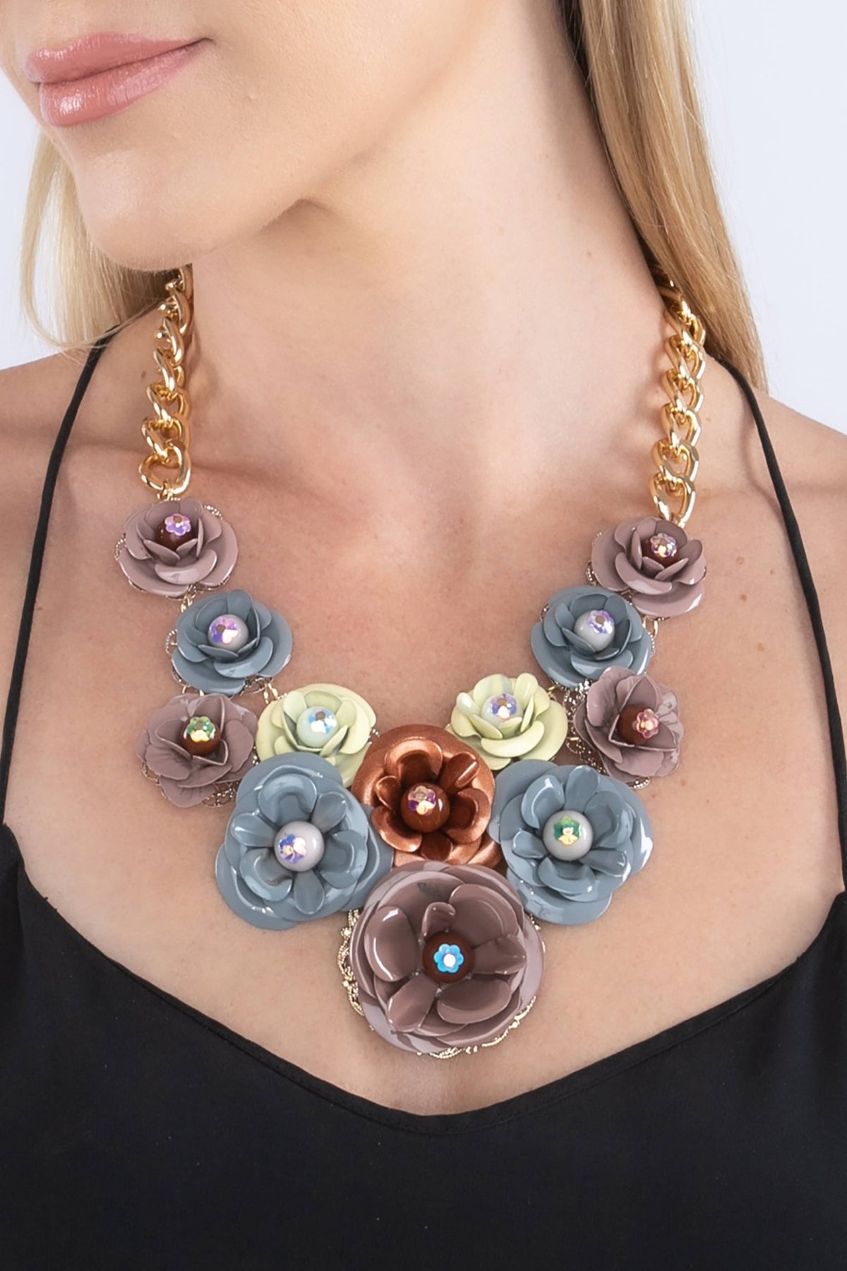 Fall Into Spring Necklace - ivyandlavyboutique Eye Candy Los Angeles
