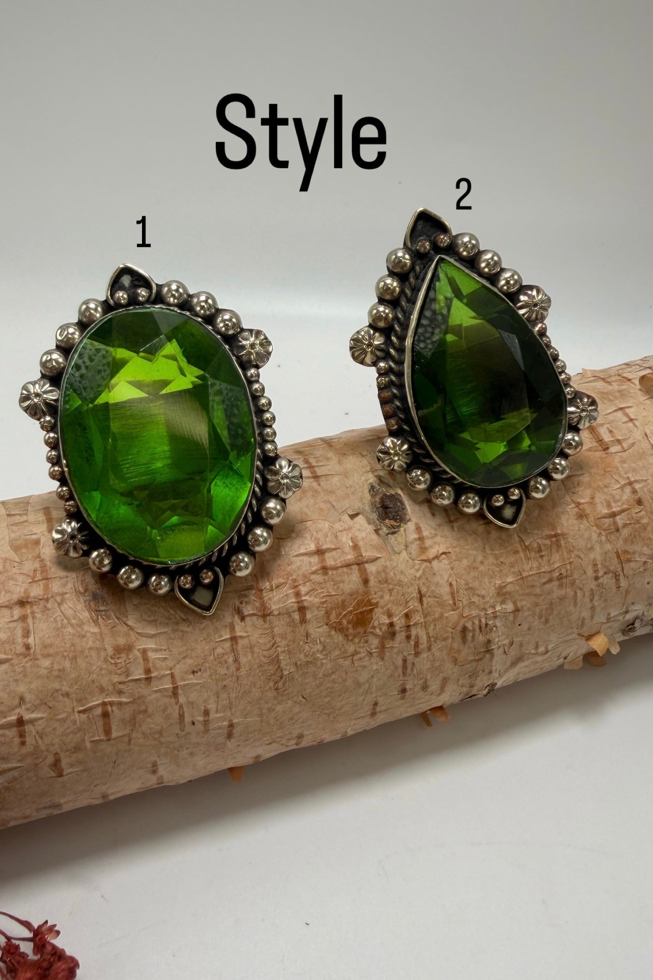 Fancy Emerald Ring - ivyandlavyboutique ivyandlavyboutique