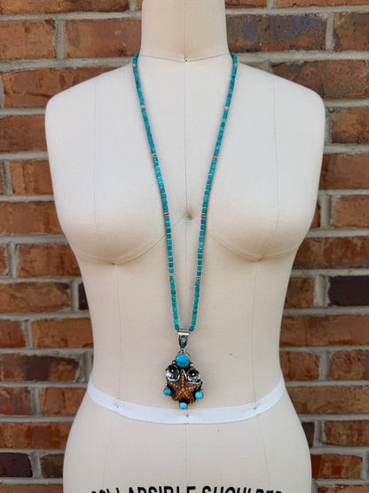 Fancy Starfish Necklace - ivyandlavyboutique ivyandlavyboutique