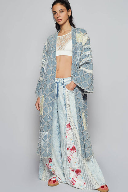 The Denim Dreamer Boho Kimono