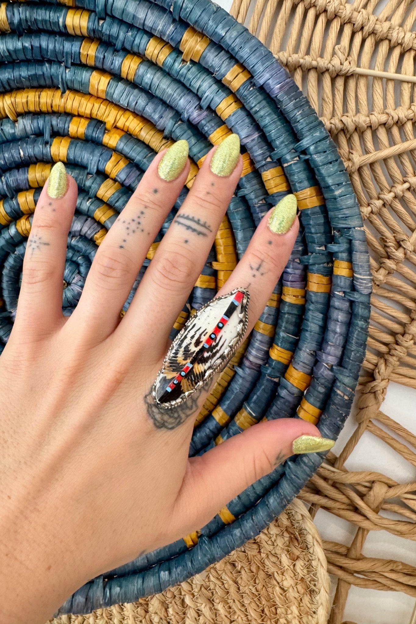 Feather Bliss Ring - ivyandlavyboutique ivyandlavyboutique