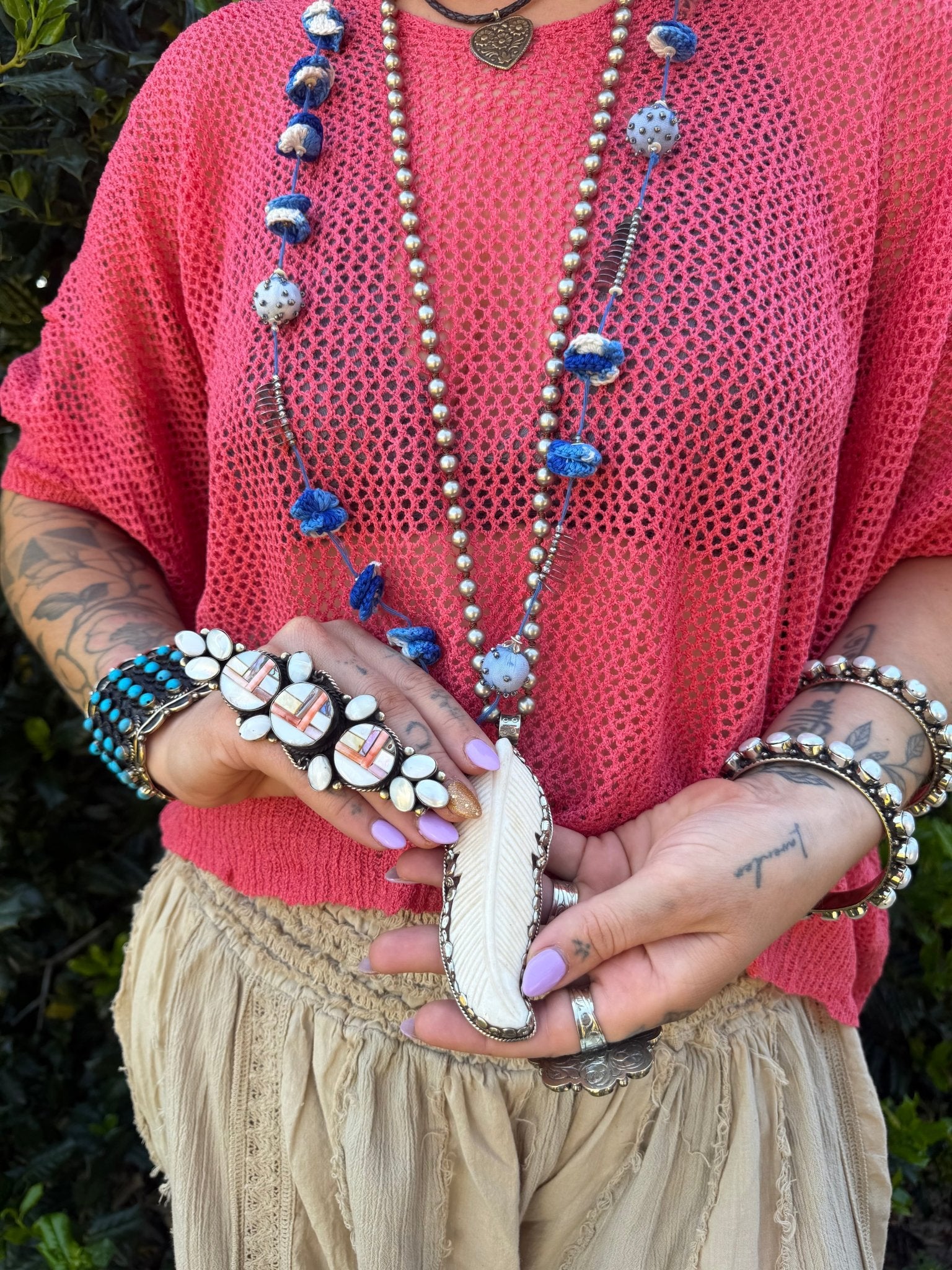 Feather Long Drop Necklace - ivyandlavyboutique ivyandlavyboutique