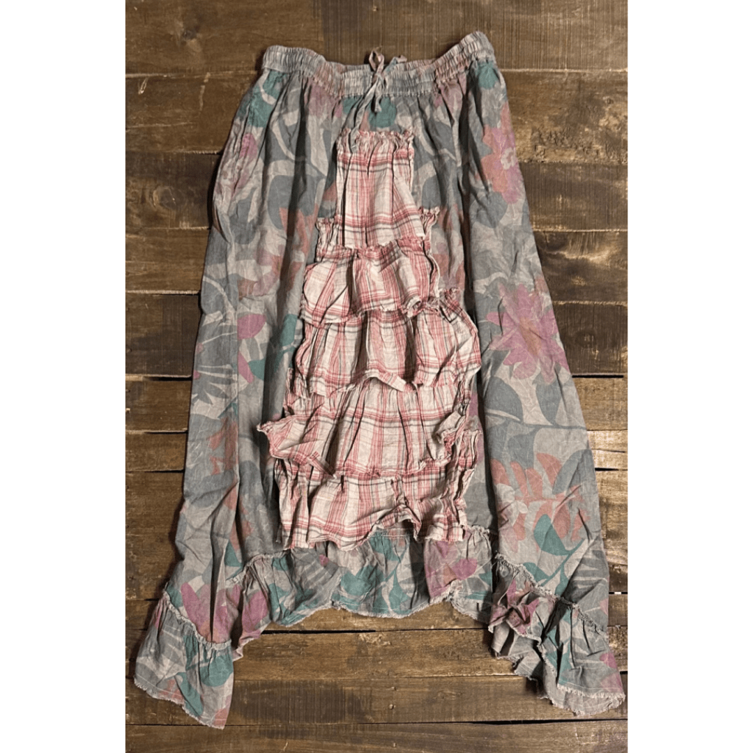 Fields of Dreams Skirt - Faded Garden: One Size - ivyandlavyboutique Jaded Gypsy