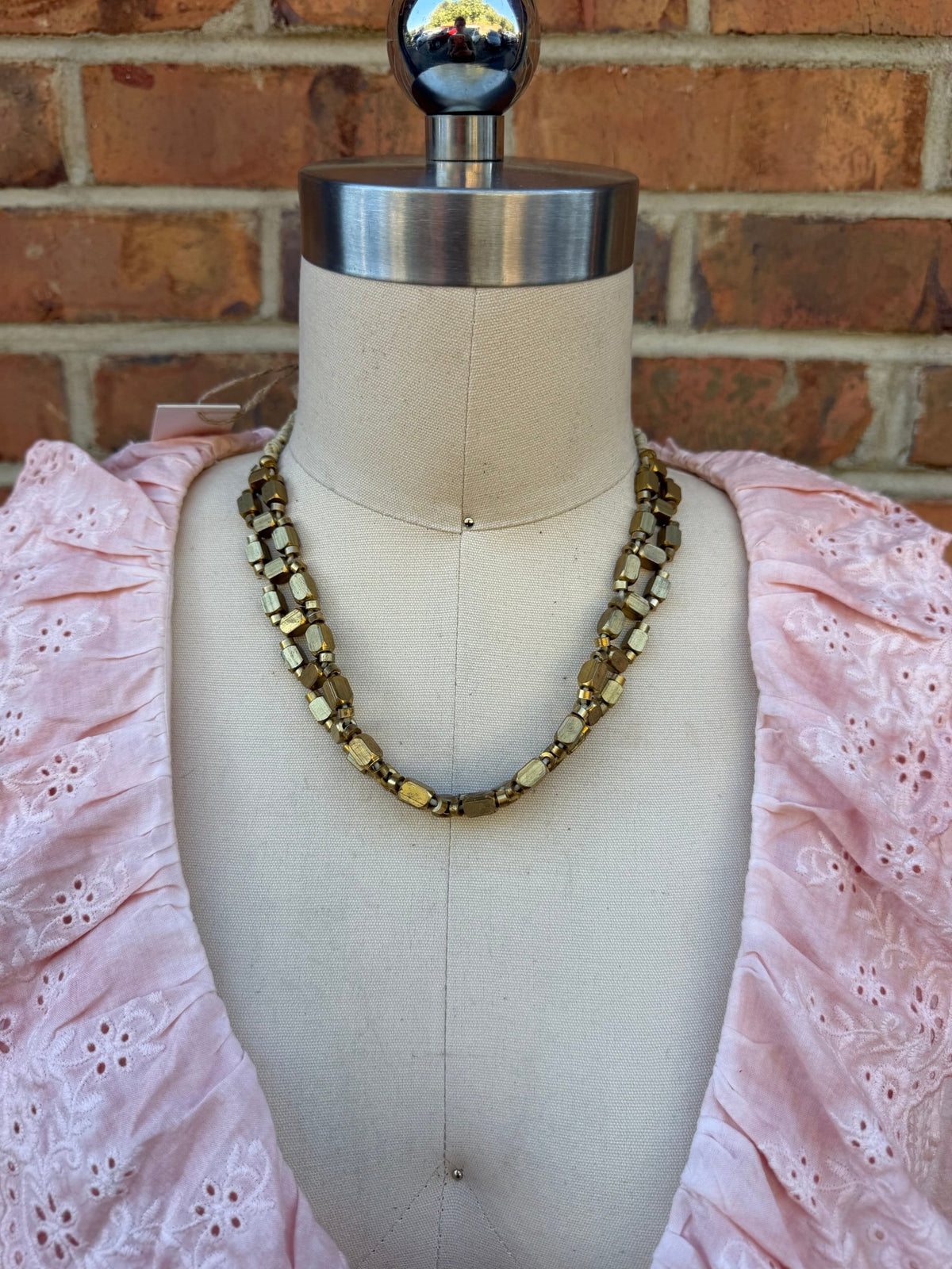 Final Sale - Knotted Shortie Necklace - ivyandlavyboutique Ordinary Mary