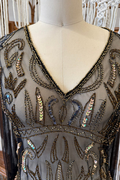 FINAL SALE Sheer Jeweled Layering Top - ivyandlavyboutique LA Skirts