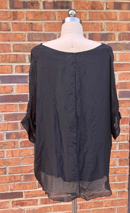 FINAL Sale- Silk Classic Everyday Top - ivyandlavyboutique Karamel Collection