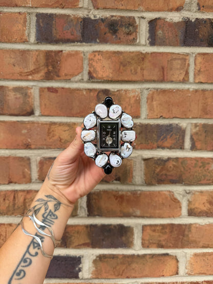 Fizix Pearl Watch Cuff - ivyandlavyboutique ivyandlavyboutique