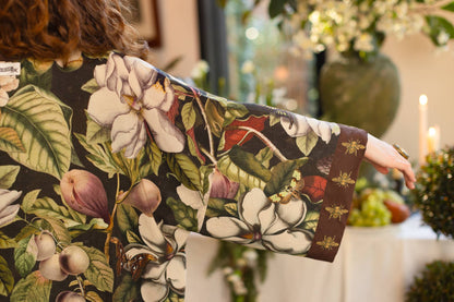 Fleur De Lune Opera Duster Kimono Robe w/ Florals & Bees - ivyandlavyboutique Market of Stars (USA)