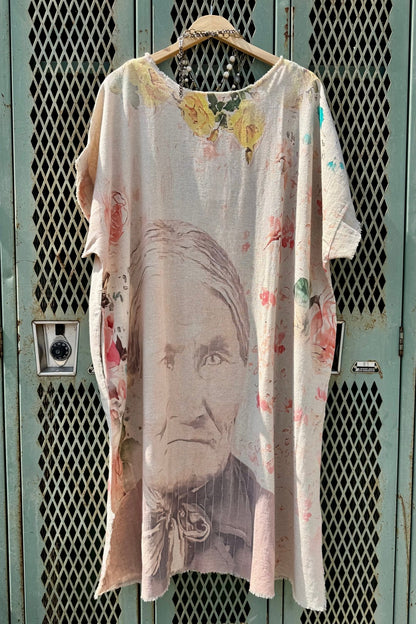 Floral Dreams Full Tunic - ivyandlavyboutique LeParisPetit by I Love Linen