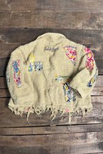 Floral Dusk Jacket - ivyandlavyboutique Jaded Gypsy