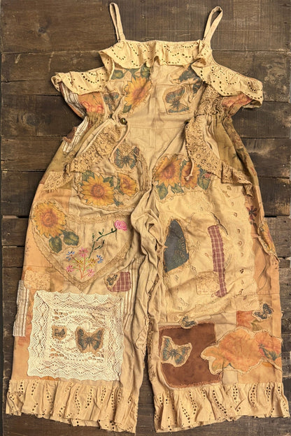 Floral Meadows Overall - ivyandlavyboutique Jaded Gypsy