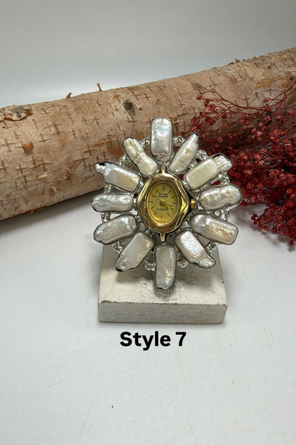 Flower In Time Ring - ivyandlavyboutique ivyandlavyboutique