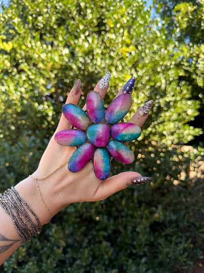 Flower Power Ring - Boho Wanderlust Boutique ivyandlavyboutique