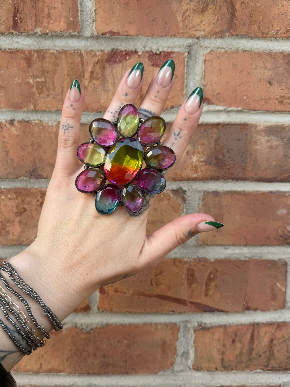 Flower Power Ring Style 18 - ivyandlavyboutique ivyandlavyboutique