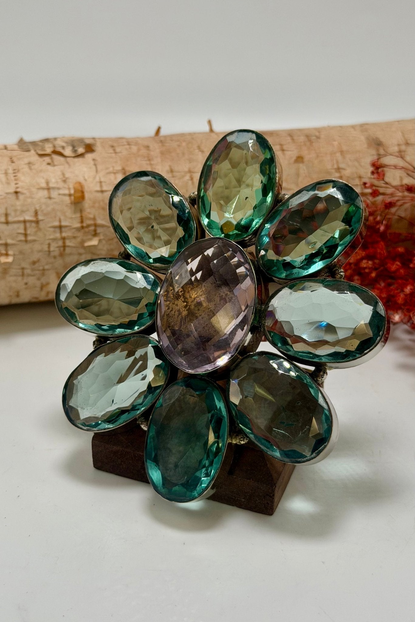 Flower Power Ring Style 9 - ivyandlavyboutique ivyandlavyboutique