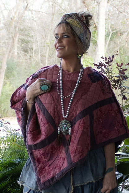 Flutter About Poncho - ivyandlavyboutique Jaded Gypsy