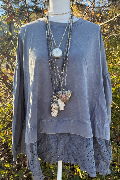 Flutter By Pink Butterfly Necklace - ivyandlavyboutique ivyandlavyboutique