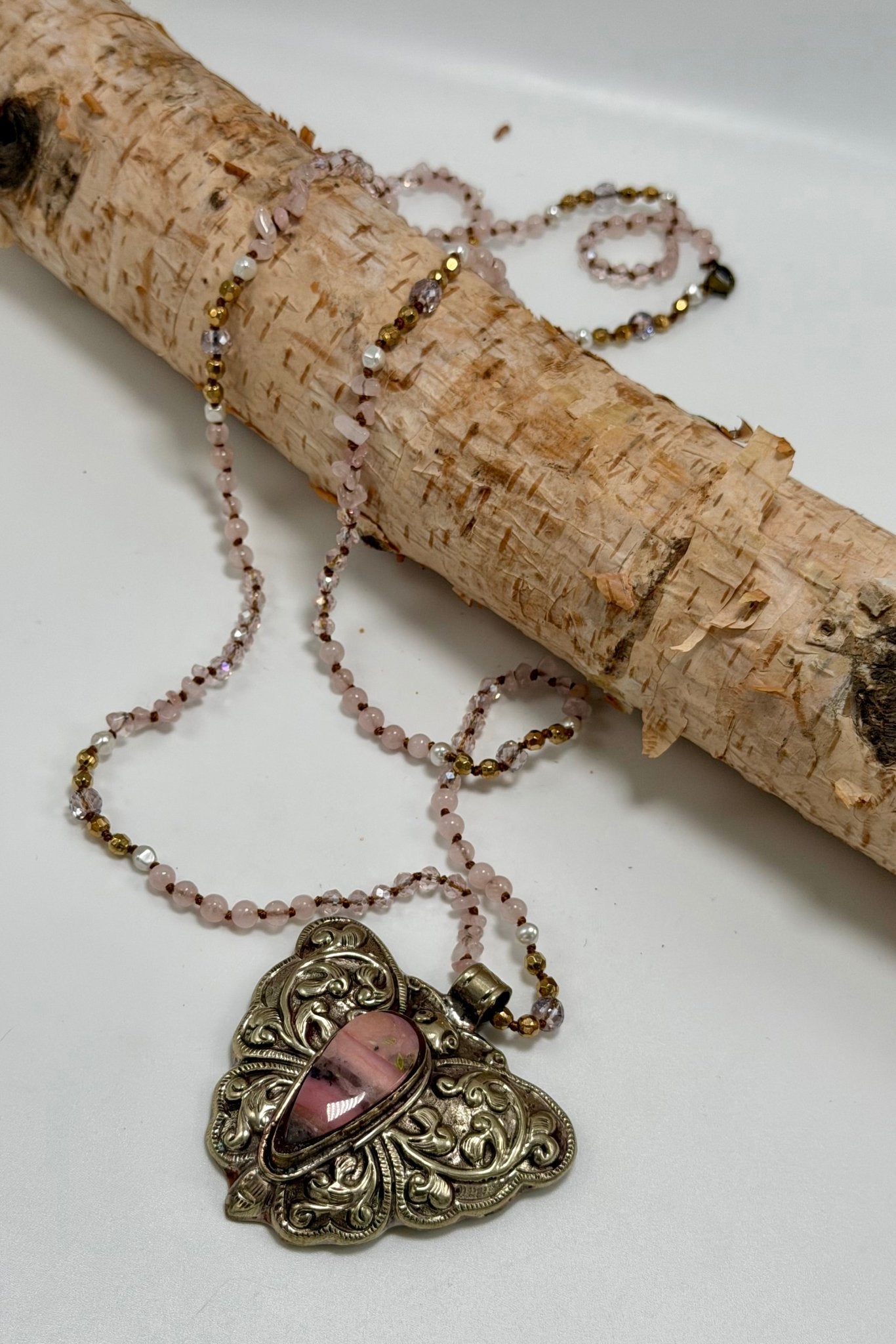 Flutter By Pink Butterfly Necklace - ivyandlavyboutique ivyandlavyboutique