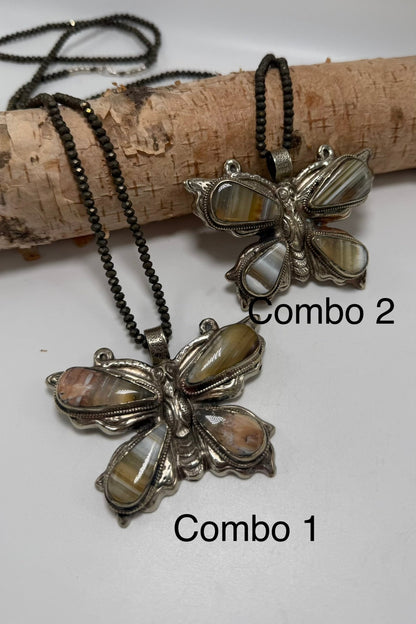 Flutter Sisters Necklace - ivyandlavyboutique ivyandlavyboutique