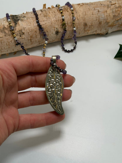 Fly Away Feather Necklace - ivyandlavyboutique ivyandlavyboutique