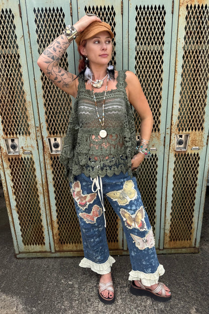 Forever Timeless Tank in Olive - ivyandlavyboutique Jaded Gypsy