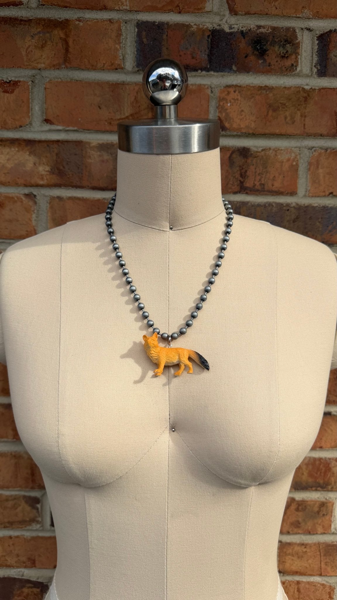 Foxy Lady Inner Child Animal Necklace - ivyandlavyboutique ivyandlavyboutique