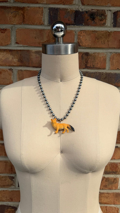Foxy Lady Inner Child Animal Necklace - ivyandlavyboutique ivyandlavyboutique