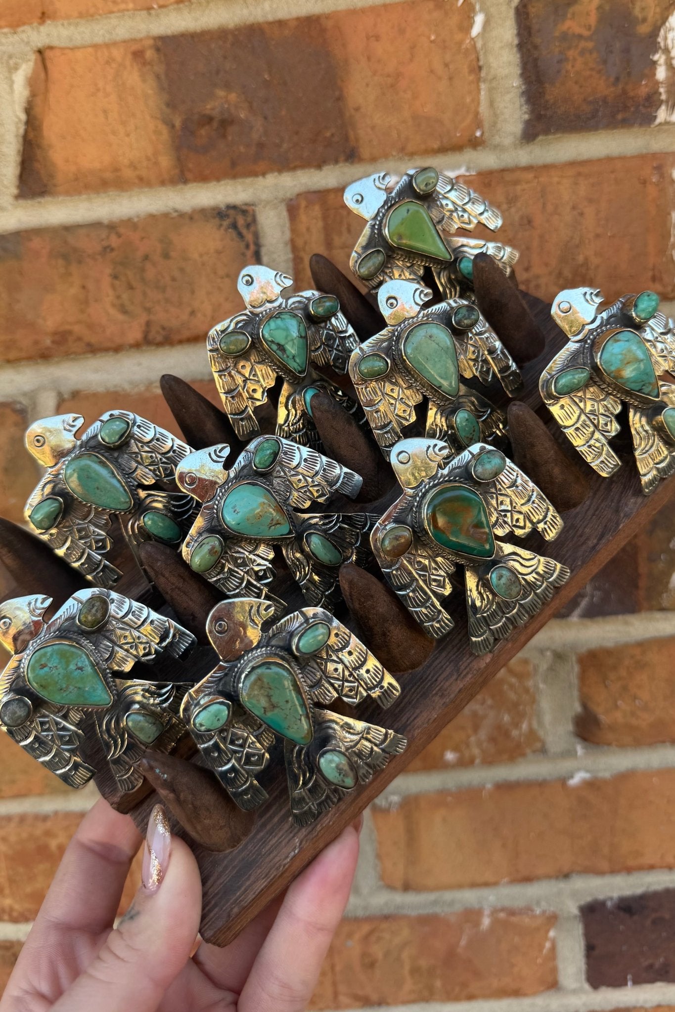 Free Bird Ring w/ Turquoise - ivyandlavyboutique ivyandlavyboutique