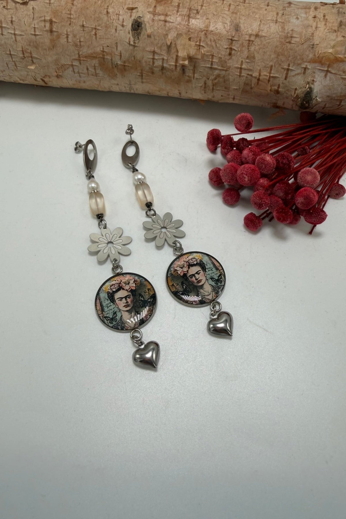 Frida And Daisy Earrings 2 - ivyandlavyboutique Spirit Lala