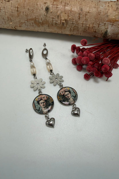 Frida And Daisy Earrings 2 - ivyandlavyboutique Spirit Lala