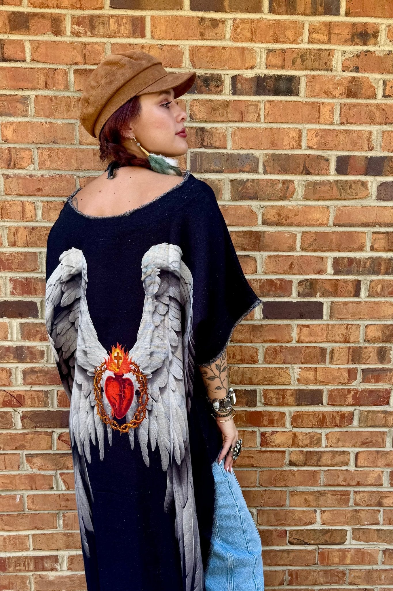 Frida w/ Wings Hi Lo - ivyandlavyboutique I LOVE LINEN