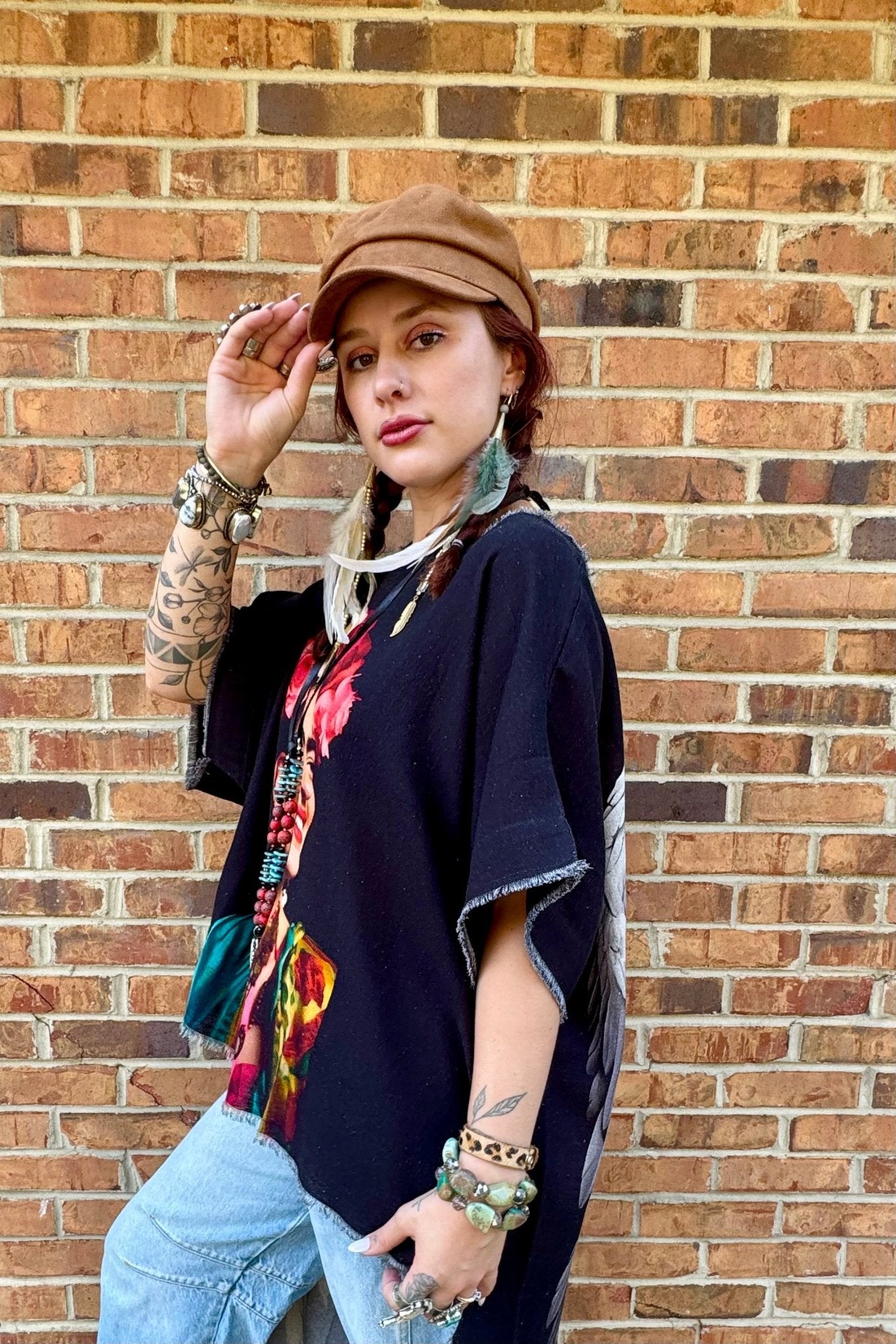 Frida w/ Wings Hi Lo - ivyandlavyboutique I LOVE LINEN