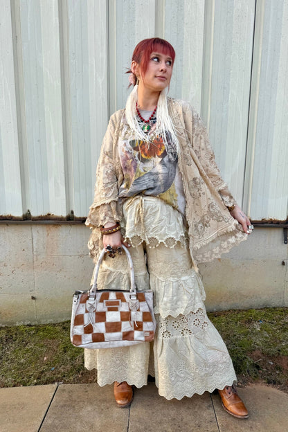 Frill Seeker Ruffle Pant in Tea Stain - ivyandlavyboutique Jaded Gypsy