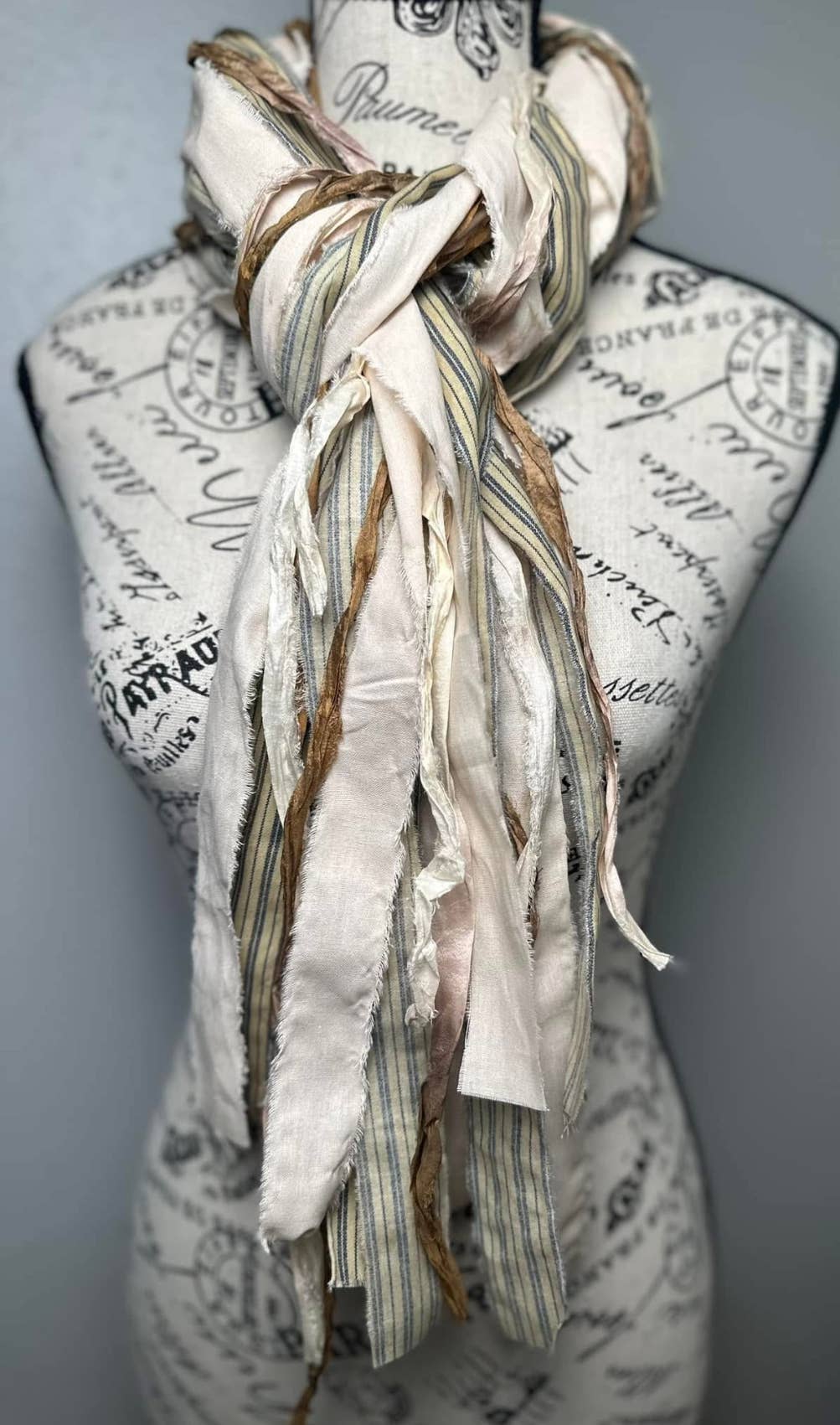 Fringe Scarf - Pebble - ivyandlavyboutique The Curated Raven