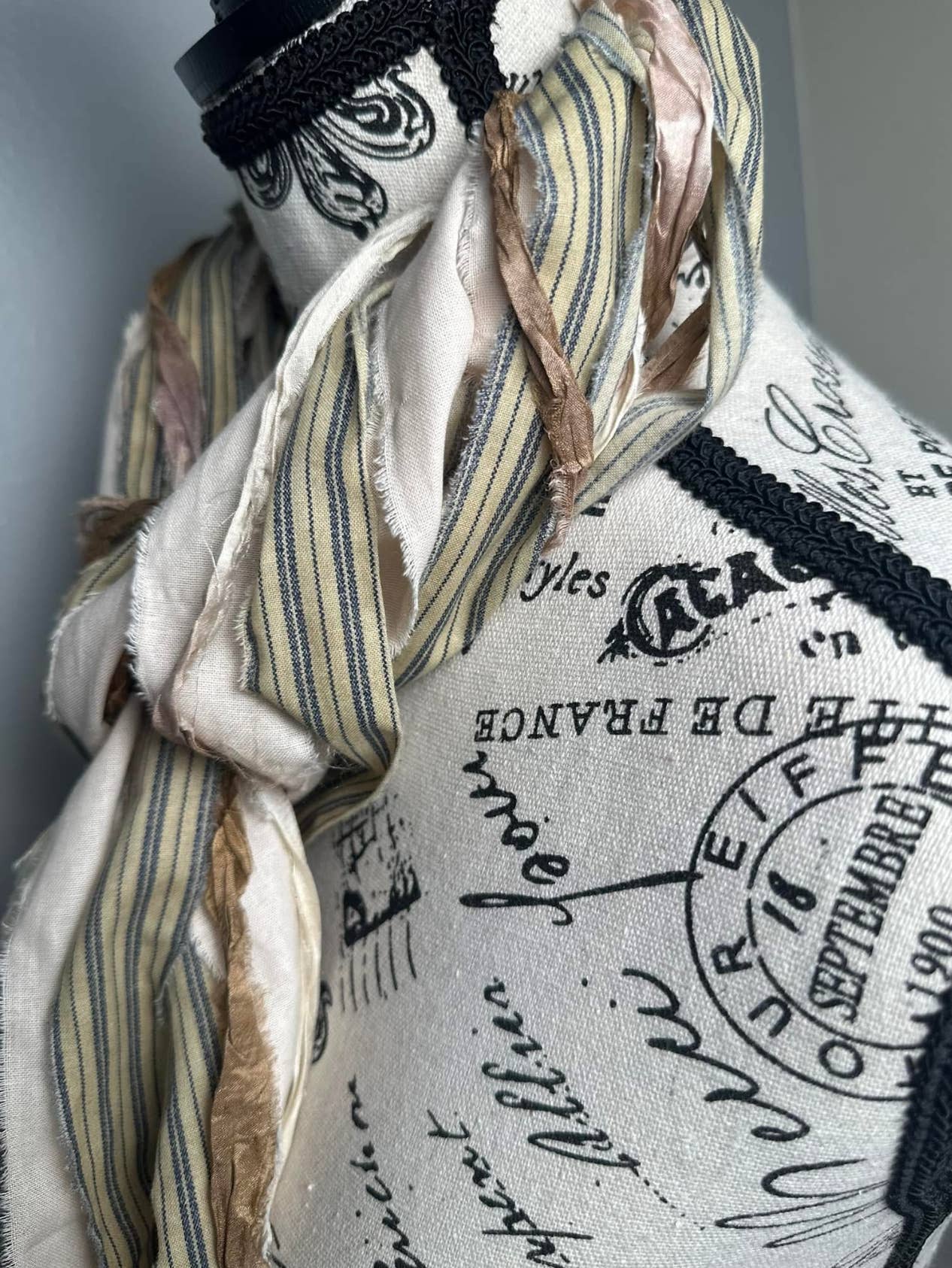 Fringe Scarf - Pebble - ivyandlavyboutique The Curated Raven