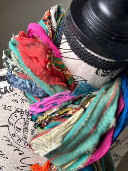 Fringe Scarf - Wanderlust - ivyandlavyboutique The Curated Raven