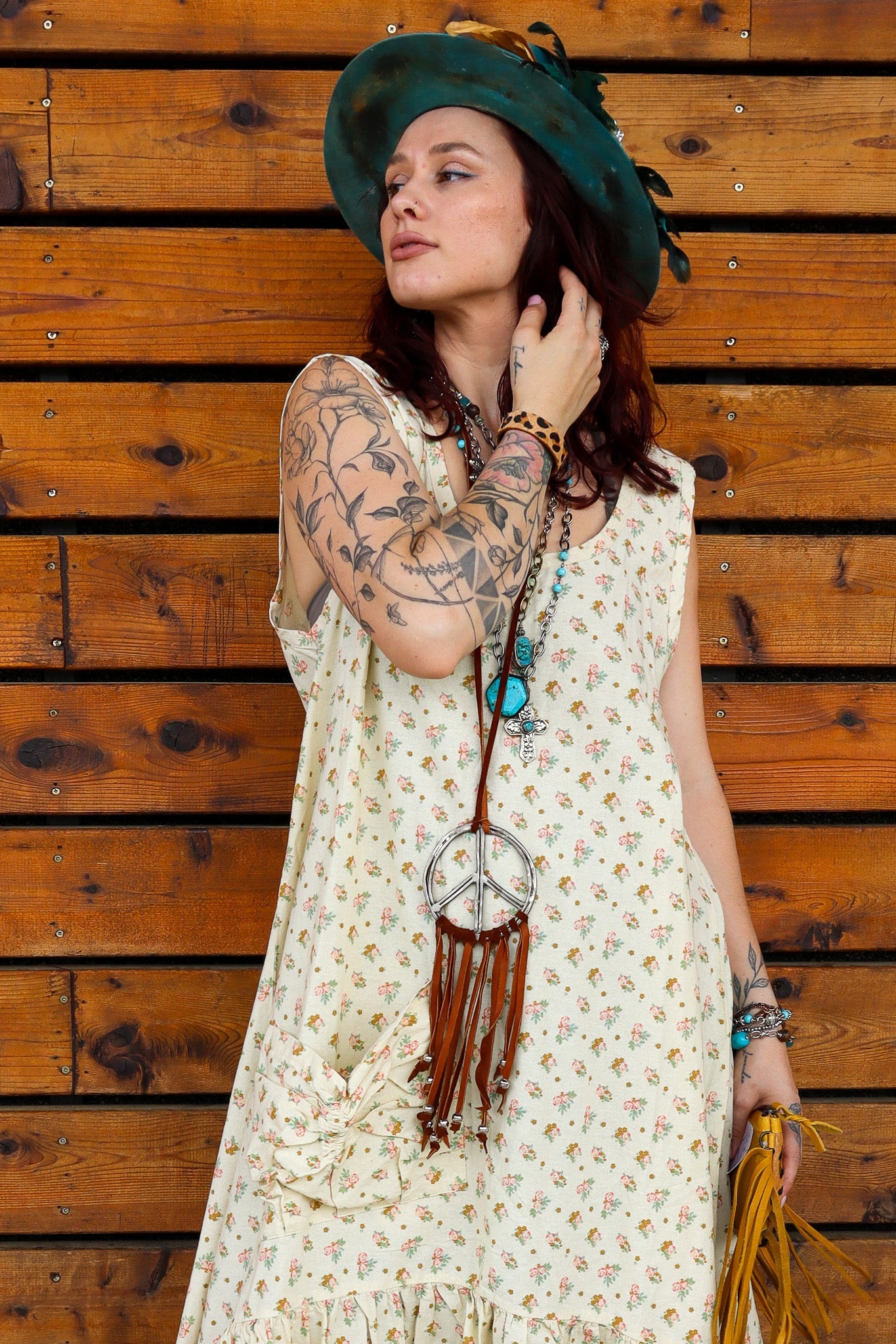 Full Bloom Layering Slip Tunic Dress - ivyandlavyboutique Jaded Gypsy