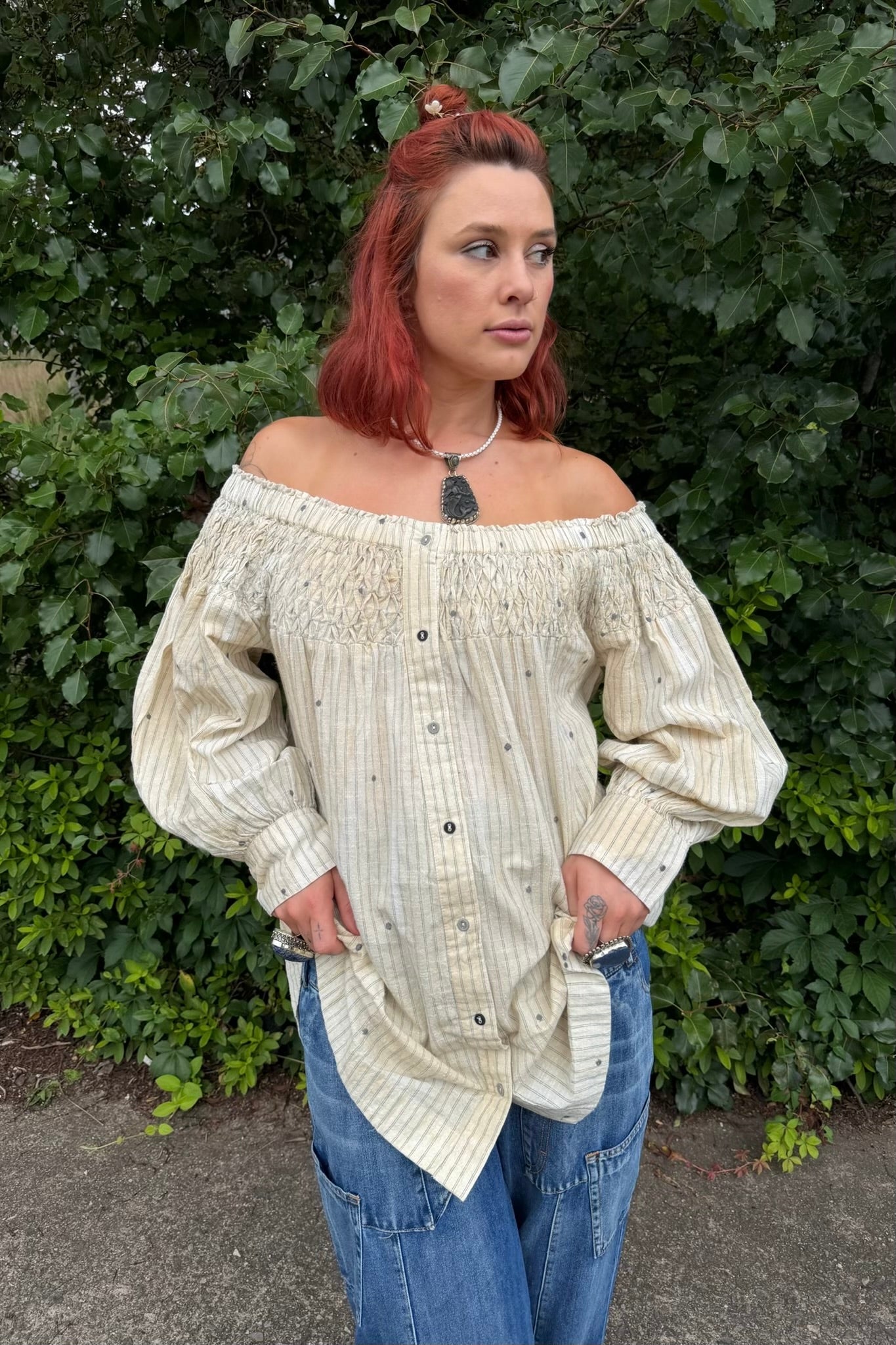 Fun and Flirty Off The Shoulders Top - ivyandlavyboutique A Rare Bird Shop