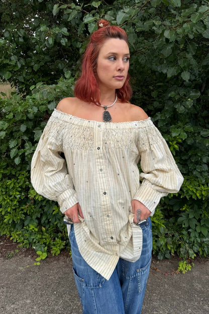 Fun and Flirty Off The Shoulders Top - ivyandlavyboutique A Rare Bird Shop