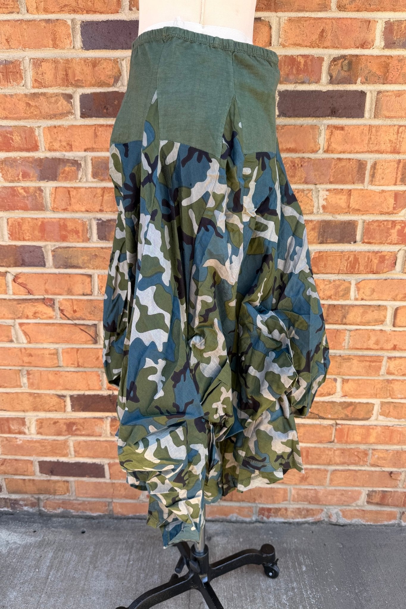 Funky Bubble Skirt in Camo - ivyandlavyboutique LA Skirts