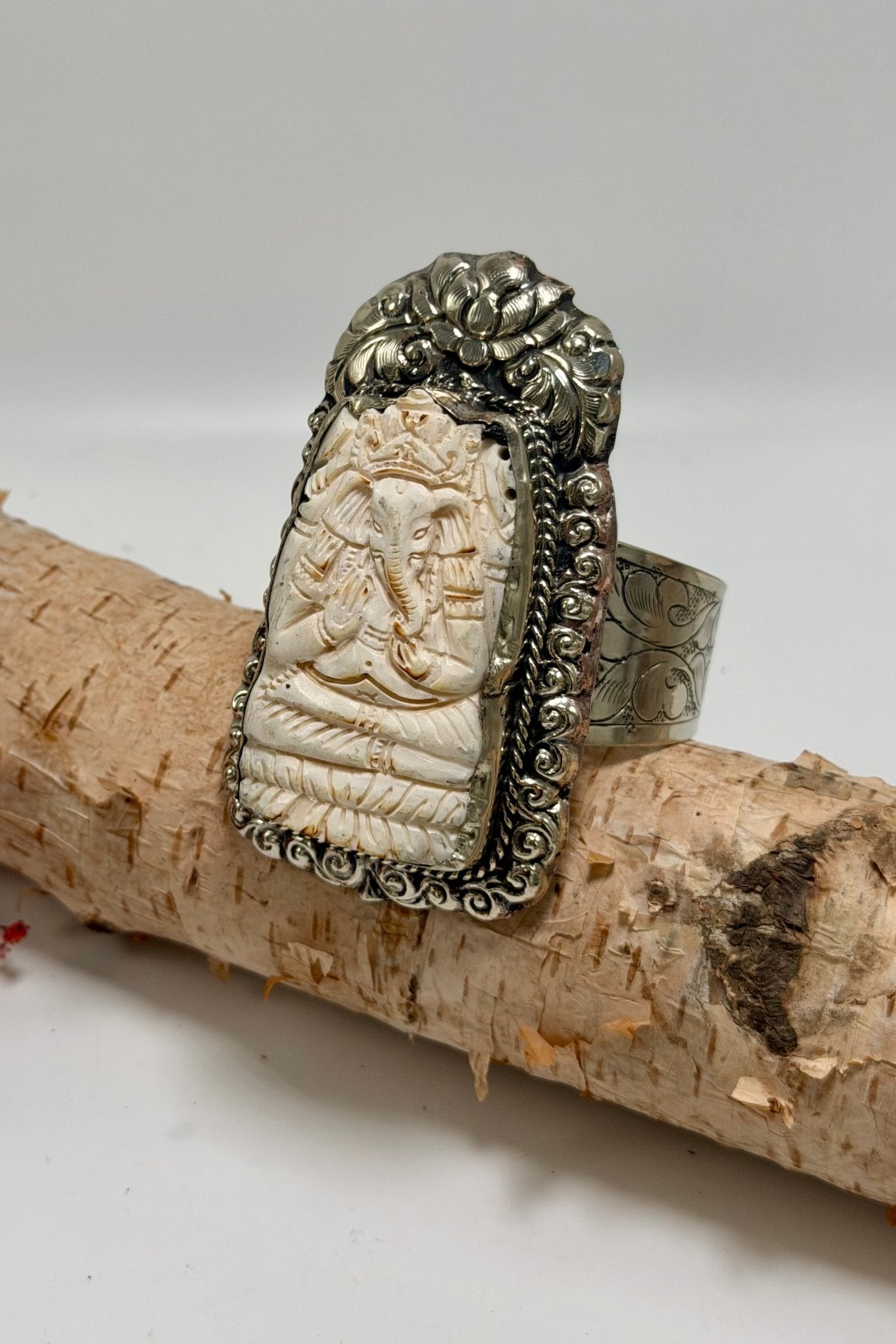 Ganesha Epic Cuff 2 - ivyandlavyboutique ivyandlavyboutique