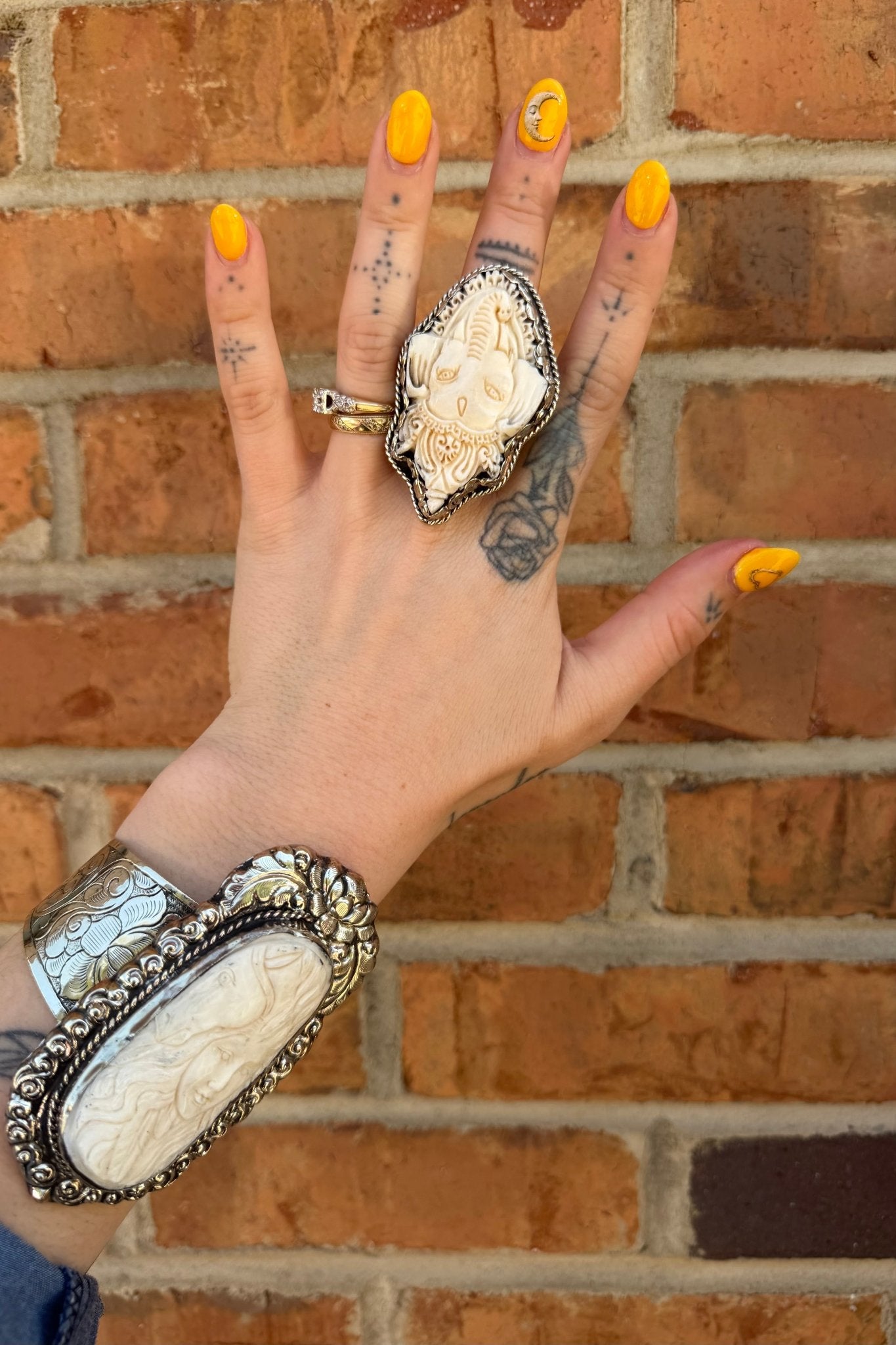 Ganesha Head Ring - ivyandlavyboutique ivyandlavyboutique