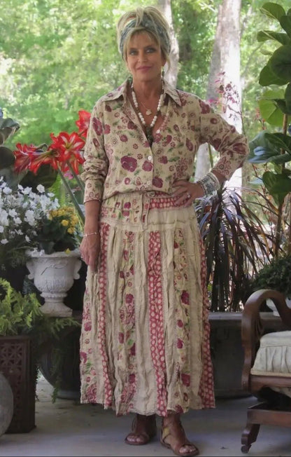 Garden Day Dream Skirt - ivyandlavyboutique Jaded Gypsy