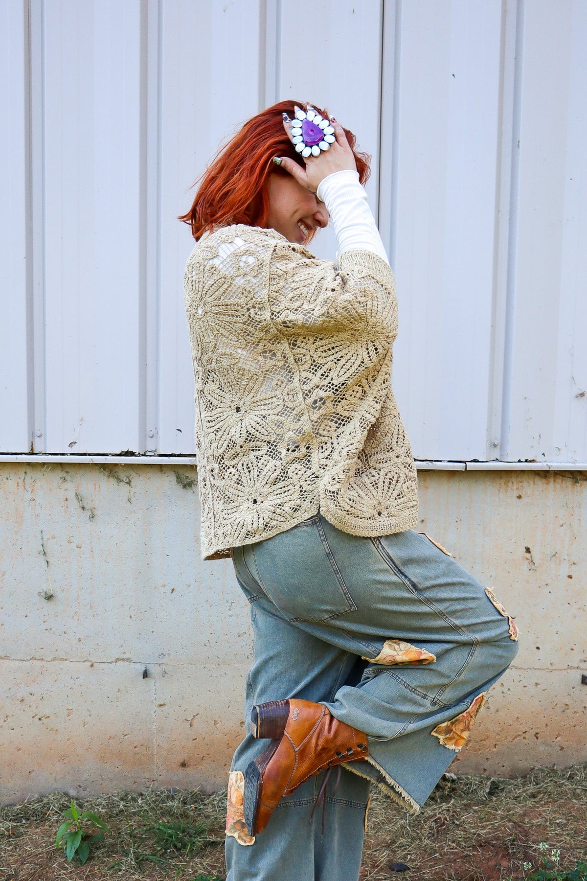 Garden Melody Top - ivyandlavyboutique Jaded Gypsy
