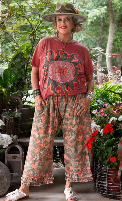 Garden Romance Bloomer in Red Rose Garden - ivyandlavyboutique Jaded Gypsy