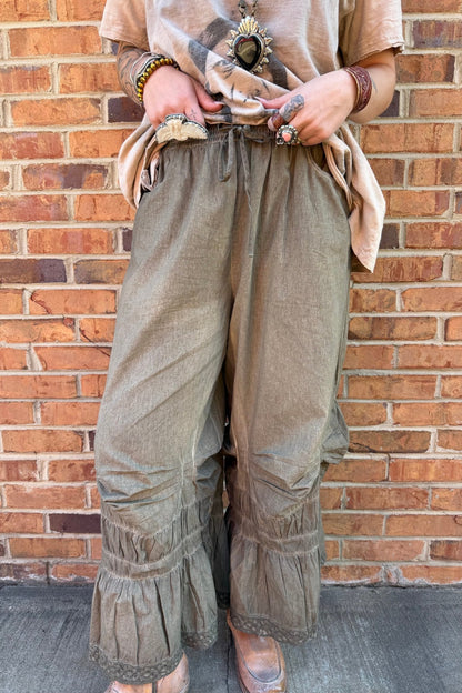 Gathered Together Bloomers in Chocolate - ivyandlavyboutique Jaded Gypsy