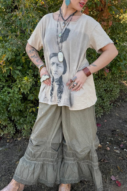 Gathered Together Bloomers in Chocolate - ivyandlavyboutique Jaded Gypsy