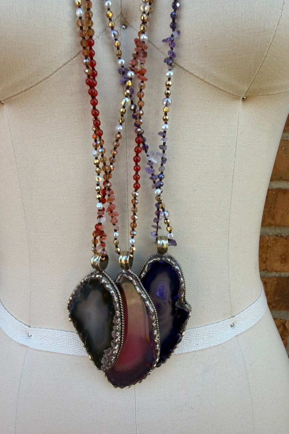 Geo Slab Necklace - Boho Wanderlust Boutique Boho Wanderlust Boutique